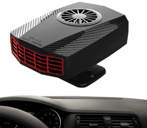 Chauffage De Voiture Électrique, Dégivreur Chauffant Portable, Chauffage Rapide De Pare Brise Auto, Pour Automobile Berline Pick Up Scooter SUV Camping Car Voiturette De Golf Hiver Voyages Routiers
