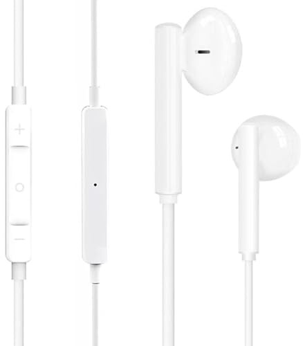 OURWORTL Écouteurs Filaires USB-C pour Phone 17/16/15 Écouteurs Intra-Auriculaires Hi-FI Stéréo Typ-C avec Microphone et Contrôle du Volume pour Phone 17/16/15
