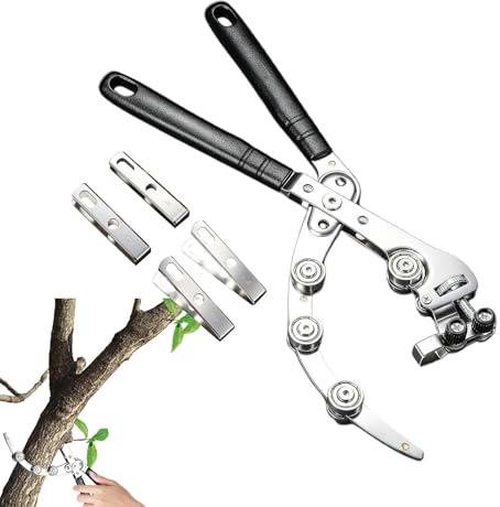 Fruit Tree Anneling Tool, Adjustable Pulley Farm Gadget | Garden Tree Bark Cutter | For Wet Branches, Orchard, Landscaping, Professional and