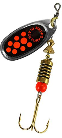 Mepps Black Fury Silber Spinner Gr 4