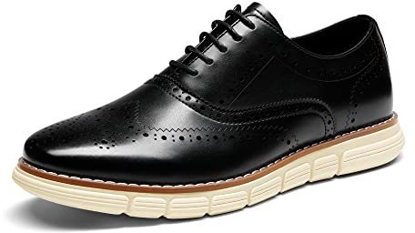Bruno Marc Men's Lace Up Shoes | Comfort Business Formal Derby Classic Party Wedding Office Casual Work