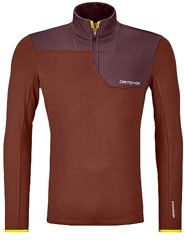 ORTOVOX Unisex Fleece Light Zip Neck M Mantel (1er Pack)