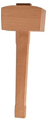 UPKOCH Schlaghammer Holzhammer hölzerner Eishammer Konstruktionsspielzeug vortäuschen holz holzhammer DIY Lederwerkzeug Handwerkzeug aus Leder Handbuch Zimmermannshammer Lederhammer