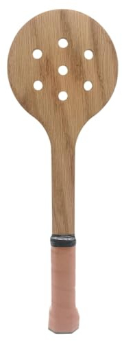 Osmond Functional Wooden Racket Spoon Trainer Swing Practice Tool Training Auxiliary Equipment