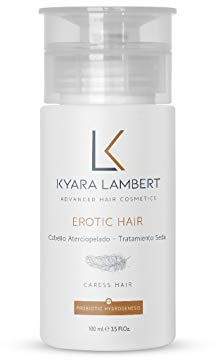 Kyara Lambert - Erotic Hair Silk Treatment, 100ml | Tratamiento Reparador de Seda Capilar | Cabello más Cuidado, Suave, Sedoso y Sexy