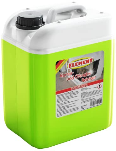 Element Kaminscheibenreiniger 10L Kaminreiniger Ofenglas Reiniger Fettlöser Rußentferner