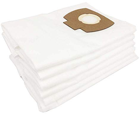 6x Cloth Fleece Filter Dust Bags Replacement for Makita VC2010L VC3011L | VC2511 VC 2512 L 1025L 8999000211 412/415 912/915 VC3011L 446L P-72899 P-72899 VC3511L VC2012L 9920 9903 9404 Dust Extractor