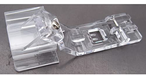 CKPSMS Marca-#H10853 Flat Edge Lace Foot Compatible con/Reemplazo para Pfaff Marca coverlock 3.0,4.0 Husqvarna Marca Huskylock S21,S25 Singer Marca 14T948,14T957,14T957DC,14T967DC,14T968DC, 14T970C