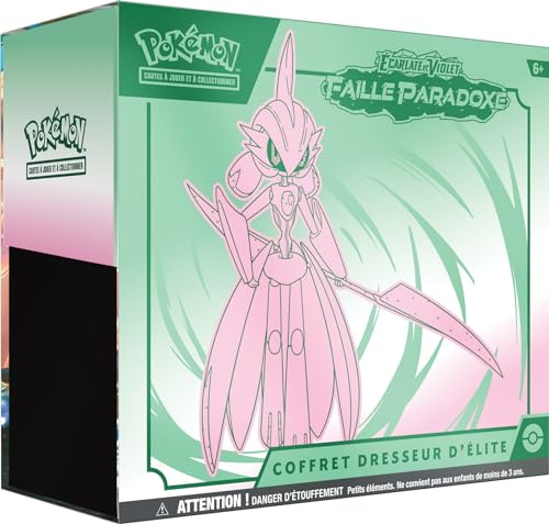Pokémon - Coffret Dresseur d'Élite - Ecarlate et Violet - Faille Paradoxe (EV04) - Modèle aléatoire - Jeux de société - Jeux de Cartes - Cartes à Collectionner - A partir de 6 Ans - Version française
