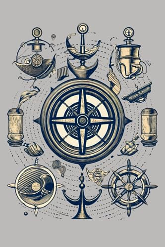Notizbuch: Segeln Notizbuch | 6x9 Zoll DIN A5 | 100 Seiten liniert | Segelschiff Notizheft | Segelboot Tagebuch | Nautik Schreibheft | Segler Geschenk