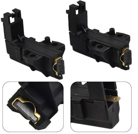 Spazzole al carbone per motore di lavatrice Candy Ceset, confezione da 2, facile sostituzione