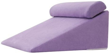 Keilkissen Bett Reflux Kissen Erwachsene RüCken Orthopädisches Keilkissen fürs Bett, 61 cm breite, erhöhte Kissen zur Unterstützung von Rücken, Kopf, Nacken und Beinen, extra breite Keilkissen für Sen