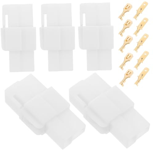LALADEFIEE 5sätze Automobil Kabelstecker Power Stecker Kabelanschlüsse Automotive Elektrische Drahtanschlüsse