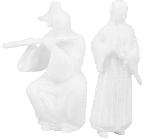 TOGEVAL 2pièces Figurines Miniatures Chinois Anciens Décoration Paysage pour Bonsai Et Terrariums