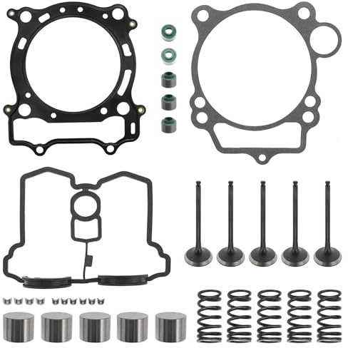 Générique Kit de Joints Kit De Joints De Culasse De Moto pour Y&amaha YFZ450 YFZ 450 2004 2005 2006-2009 Joint De Couvercle De Soupape