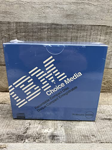 IBM 5-Pack CDR Media 74min with Jewel Cases