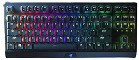 Razer BlackWidow V3 Tenkeyless (Yellow Switch) Kompakte Gaming-Tastatur mit mechanischen Schaltern (ABS-Tasten, RGB-Beleuchtung Chroma) Spanische Tastatur - Schwarz