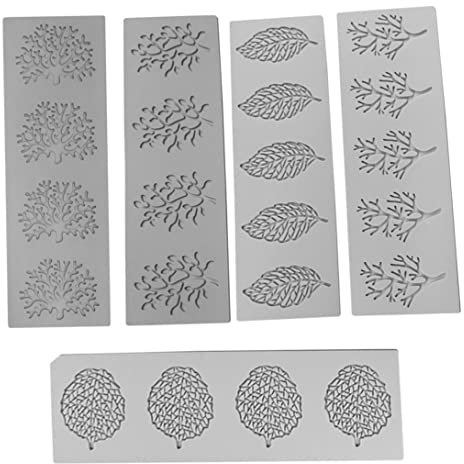 5 stücke Spitze Silikonform Kuchen Prägung Matte Fondant Kuchen Zucker Dekorieren Handwerk Werkzeuge Blume Muster Formen