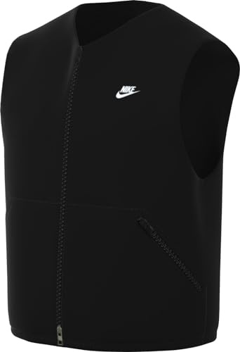 NIKE DX0676-010 M NK TF CLUB WVN INSLTD VEST Giacca Uomo BLACK/WHITE M