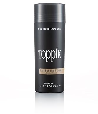 TOPPIK 27,5g Haarfasern Haarverdichter Streuhaar Schütthaar Mittelblond