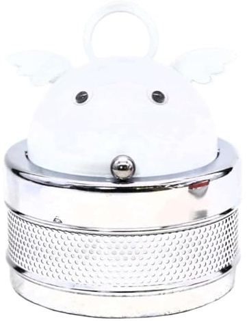 PushPop Character Metallic Ashtray (White)