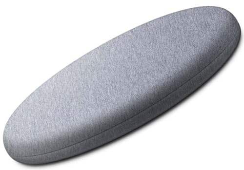 VEAI Rundes Stuhlkissen 40cm/35cm/45cm/50cm/60cm, Rundes Memory-Schaum-Sitzkissen, Runde Stuhlpolster für Outdoor & Indoor Gartenstuhl, Küche oder Esszimmerstuhl(2#,50x50cm/1pcs)