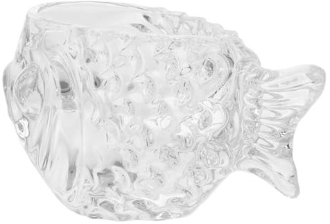 FUNOMOCYA Hydrokulturvase Aus Glas Fischformige Tischdekoration Transparente Glasvase Für Grünpflanzen Behälter Für Blumenarrangements Einfach Und Einzigartig