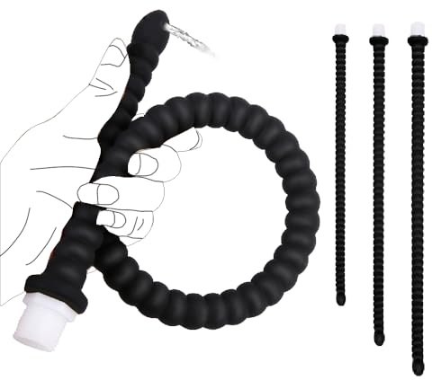 Jpscor Analdusche Silikon Extra Lang Dusche Vaginaldusche Duschköpfe Anal Tunnel Plug, Anal Vaginal Spülung Dusche Irrigator SM Einlauf Plug Analspülung Sexspielzeug für Paare Extrem Sex (Set)