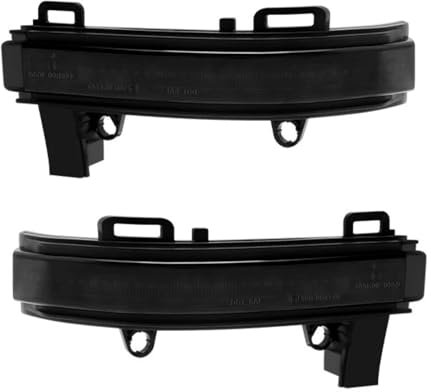 pour VW pour Crafter pour MK2 2017 2018 2019 2020 2021 2022 Clignotant Dynamique LED pour Rétroviseurs Latéraux Clignotant De Rétroviseur(Dynamic Smoke)