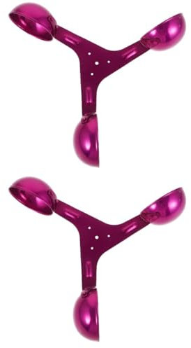 POPETPOP 2st Anemometer-zubehör Windanemometergehäuse Gehäuse Für Windrichtungsanzeiger Windanzeigegehäuse Windanzeigerteil Windanzeigebecher Windanzeigerschale Violett Aluminiumlegierung