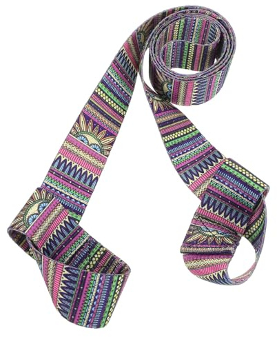 SUPVOX Cinghie Per Tappetino Yoga Cinturino Per Tappetino Da Yoga Consegnare Cind Per Tappetini Da Yoga Cinghia Da Yoga Per Il Trasporto Cinghie Di Tappetino Da Yoga Cotone Poliestere