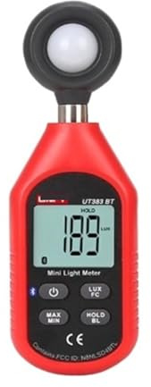 par Meter UT383BT Luxmètre numérique Indice UV