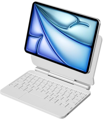 Magic Keyboard - Funda para iPad mini (6ª generación) de 8.3 pulgadas / iPad mini 7 (A17 Pro) de 8.3 pulgadas, funda para teclado Bluetooth inalámbrico con soporte magnético