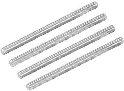 Tige filetée complète, Lot de 4 goujons filetés M8 en acier inoxydable 304, longueur 90-240 mm, for les secteurs l'automobile et la construction(M8x210mm)