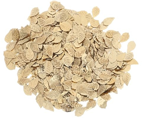 MUELODSIC Coriandoli Foglie Glitter per Festa Autunnale e Natale Decorazioni Tavolo Ringraziamento Scintillanti per Party Scatter e Centrotavola