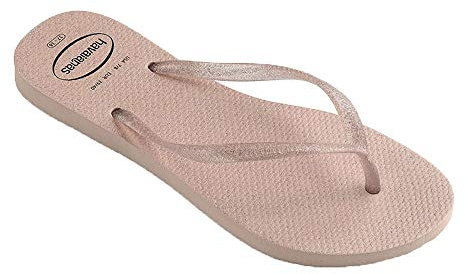 Havaianas Slim Gloss, Infradito Donna, Rosa (Ballet Rose), 33/34 EU