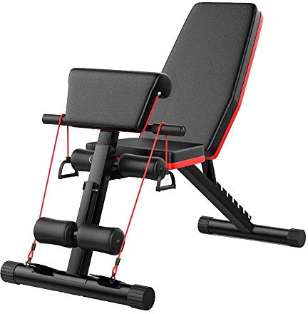 BOSHYUM Einstellbare Supine Board Hantel Bank Sit-Ups Hause Multi-Funktion Bauch Muskel Training Übung Sport Hilfe