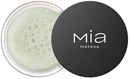 MIA Makeup Loose Powder Cipria Minerale In Polvere Libera, Dall'Alto Potere Assorbente (Green)