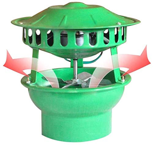 QMZDXH Aspirateur/collecteur de Fumée Guidé sur Le Toit, Extracteur Cheminée, Chapeau Cheminee, Chapeau Cheminée pour Extracteur d'air de Barbecue