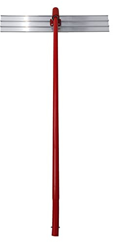 INTSUPERMAI Concrete Cement Surface Smooth Pusher Concrete Cement Trowel Hand Mason Tools 47.2inch (120cm) Long 7.8inch (20cm) Wide