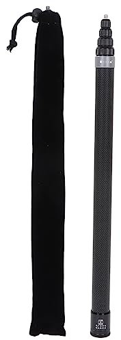 Sportkamera-Teleskop-Selfie-Stick, Bewegungskamera-Selfie-Stick, Reise-Selfie-Stick Für X3 ONE RS GO 2 ONE X2(Silber)