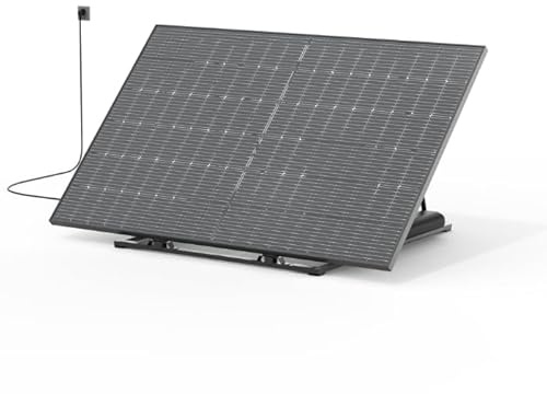 Jardibric - Kit Panneau Solaire 400W Plug and Play avec Micro Onduleur - Panneau Photovoltaïque Monocristallin Prise 220V Support Sol et Mur