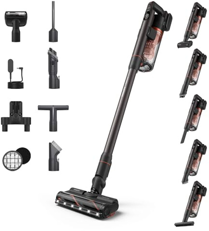 Philips Sladdlös dammsugare 7000 Series Pet, 80 min drifttid | Överlägsen sugkraft – golvtypsigenkänning, anti-hårtrassel, LED-munstycken, lättömd behållare (XC7065/01)