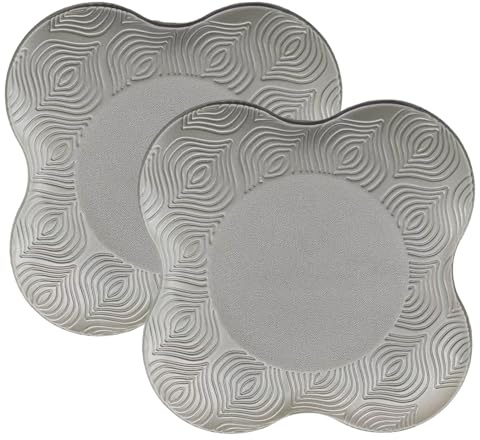 ZhouWei 2 Stück Kniekissen Yoga 20 x 20 cm, Knieschoner Hilfsmittel Rutschfest Yoga Knie Pad Verschleißfesteschützt Die Knie, Hände Kniematte, für Streckübungen Gymnastik Pilates Aerobic Zubehör