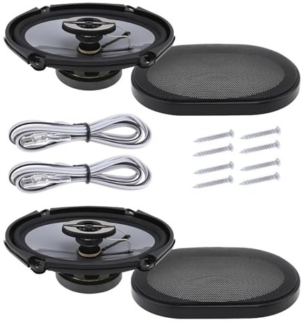 FIRSTXIU Alta Sensibilità 91dB HiFi Altoparlanti Auto 50W Stereo Coassiale Con Bassi Potenti & Crisps Treble Ampie Gamme di Frequenza Suono di Pendolarismo Giornaliero