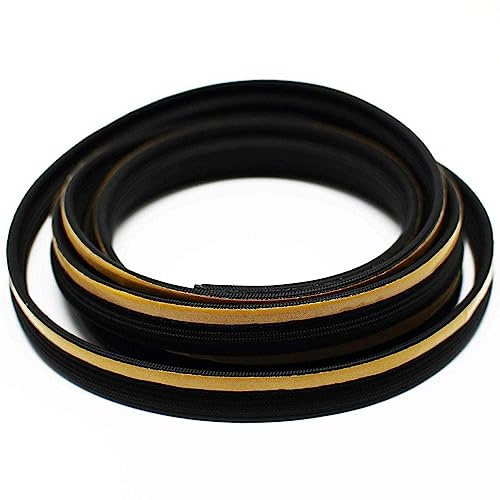 Kamindichtung selbstklebend 3m, ø 18x8mm Stegdichtung Lippendichtung Dichtband für Scheiben-Dichtung. Passend für Justus, Koppe, Oranier, Hark Kamin