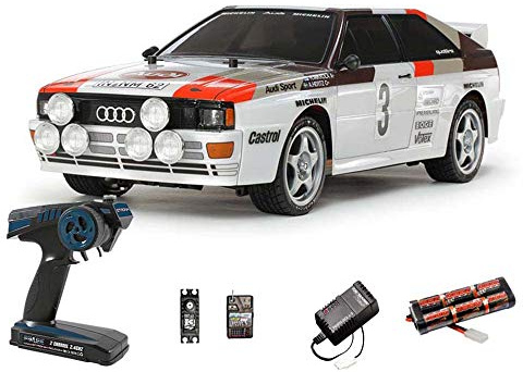 Tamiya RC 58667 Audi Quattro A2 Rally 1:10 Standard Wheel Radio Bundle Car RC Car