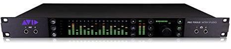 Avid Pro Tools MTRX Studio Interface, Model Number AVI99007406800, 64-channel Dante I/O, 18-channel Analog I/O, Dolby Atmos 7.1.4 Monitoring, Speaker Calibration, USB/Ethernet Connectivity