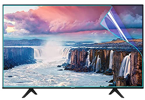 KELUNIS 32-75 Inch LED Smart TV Screen Protector, Matt Surface Anti Blue Light/Anti Glare Filter Film Ultra-Clear TV Monitor Accessories, Easy to Install/A / 65in 1440/809mm