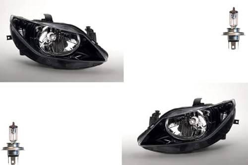 Johns, Scheinwerfer Halogen passend für Seat Ibiza 6J 08-12 mit H4 Set Links Rechts